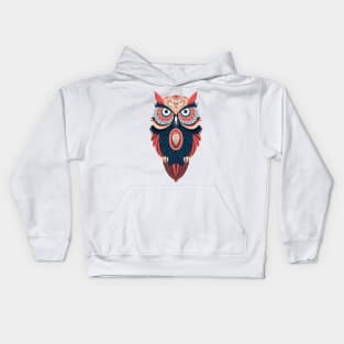 Owl Mandalla Graphic Tee Kids Hoodie